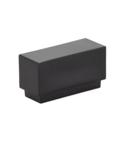 Emtek Hardware 86447, Cinder Cabinet Knob, 2-1/4" Width, Shown In Flat Black