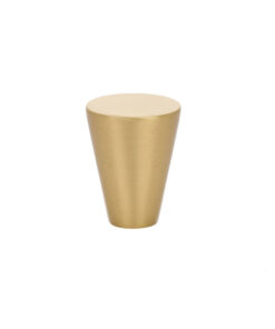 Emtek Hardware 86262, Cone Cabinet Knob, 1-1/8" Diameter, Shown In Satin Brass