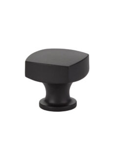 Emtek Hardware 86451, Freestone Cabinet Knob, 1-1/2" Diameter, Shown In Flat Black