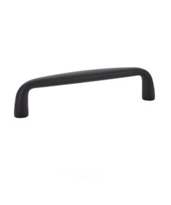 Emtek Hardware 86259, Orbit Cabinet Pull, 6" CC, Shown In Flat Black