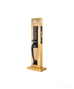 Emtek Hardware Brass Harrison Mortise Entryset, Shown In Oil Rubbed Bronze