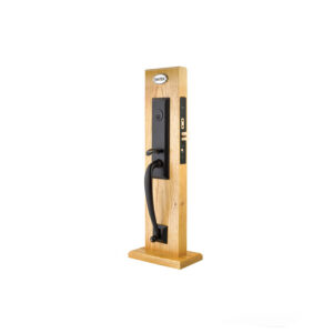 Emtek Hardware Brass Harrison Mortise Entryset, Shown In Oil Rubbed Bronze