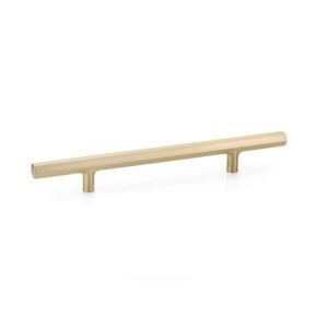 Emtek Hardware 86685, Mod Hex Extended Cabinet Pull, 6" C-C, Polished Nickel