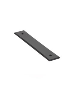 Emtek Hardware 86419-US19, Neos Backplate For Cabinet Pull, 4" C-C, Flat Black
