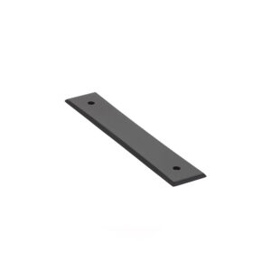 Emtek Hardware 86419-US19, Neos Backplate For Cabinet Pull, 4" C-C, Flat Black