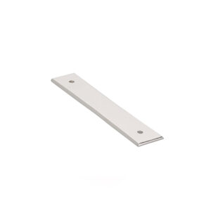 Emtek Hardware 86419-US14, Neos Backplate For Cabinet Pull, 4" C-C, Polished Nickel