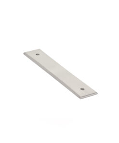 Emtek Hardware 86419-US15, Neos Backplate For Cabinet Pull, 4" C-C, Satin Nickel