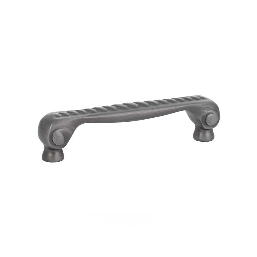 Emtek Hardware 86127, Rope Cabinet Pull, 4" C-C, Shown In Pewter