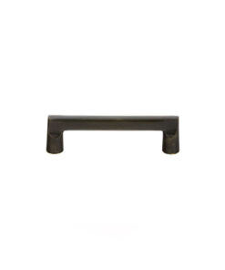 Emtek Hardware 86336, Sandcast Bronze Rail Cabinet Pull, 8" C-C. Shown In Medium Bronze