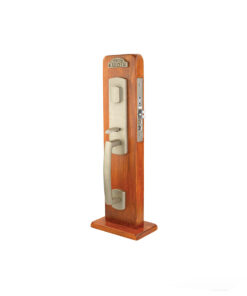 Alternative view of Emtek Hardware Sandcast Bronze Sonoma Mortise Entryset, Shown In Medium Bronze