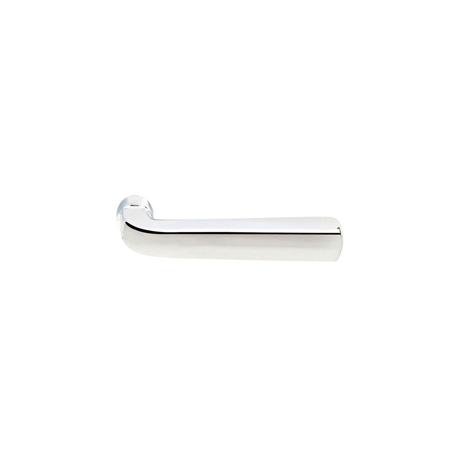 Emtek Sion Door Lever w/Disk Rosette Shown In Polished Chrome - Image 2