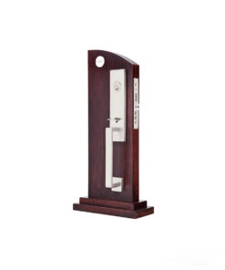 Emtek Hardware Brass Mormont Mortise Entryset, Stainless Steel