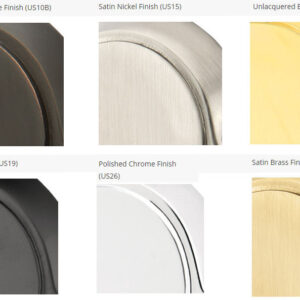 Alternative view of Emtek Hardware Brass Adelaide Mortise Entryset, Shown In Satin Brass