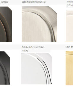 Alternative view of Emtek Hardware 86410, Bezier Cabinet Knob, 1-3/8", Shown In Polished Chrome