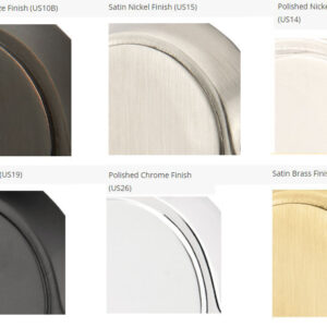 Alternative view of Emtek Hardware 86695, Brandt Cabinet Knob, 1-1/4" Diameter, Shown In Satin Nickel