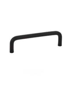 Emtek Hardware 86131, Wire Cabinet Pull, 3" C-C, Shown In Flat Black