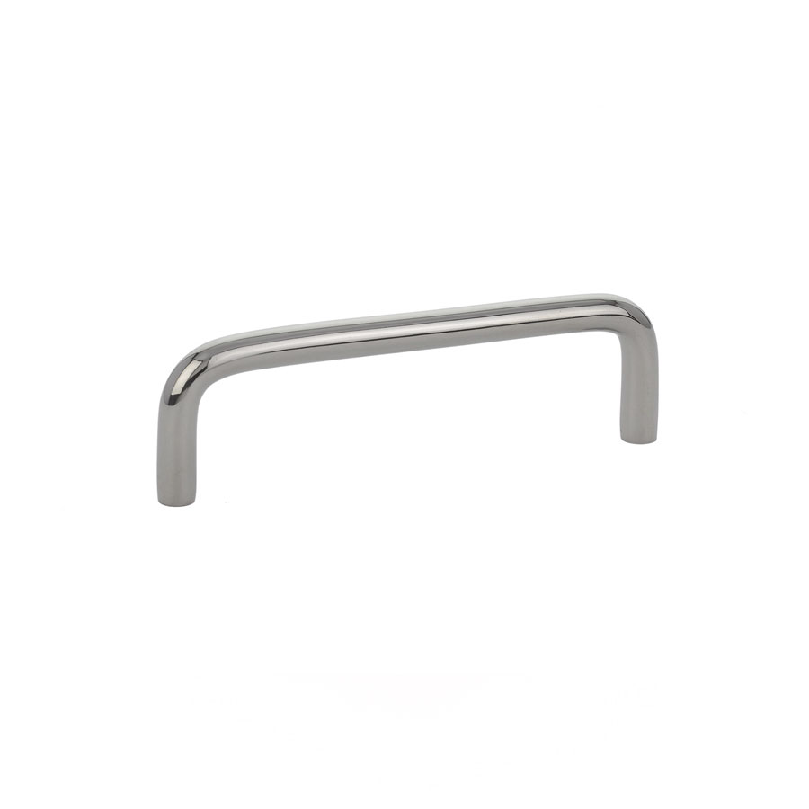 Emtek Hardware 86133, Wire Cabinet Pull, 4" C-C, Shown In Polished Brass - Image 9
